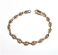Pulsera Hombre in Oro amarillo NODO MARINO 8,4